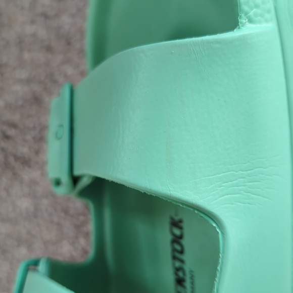 Birkenstock Arizona Green EVA Sandals - Picture 10 of 11
